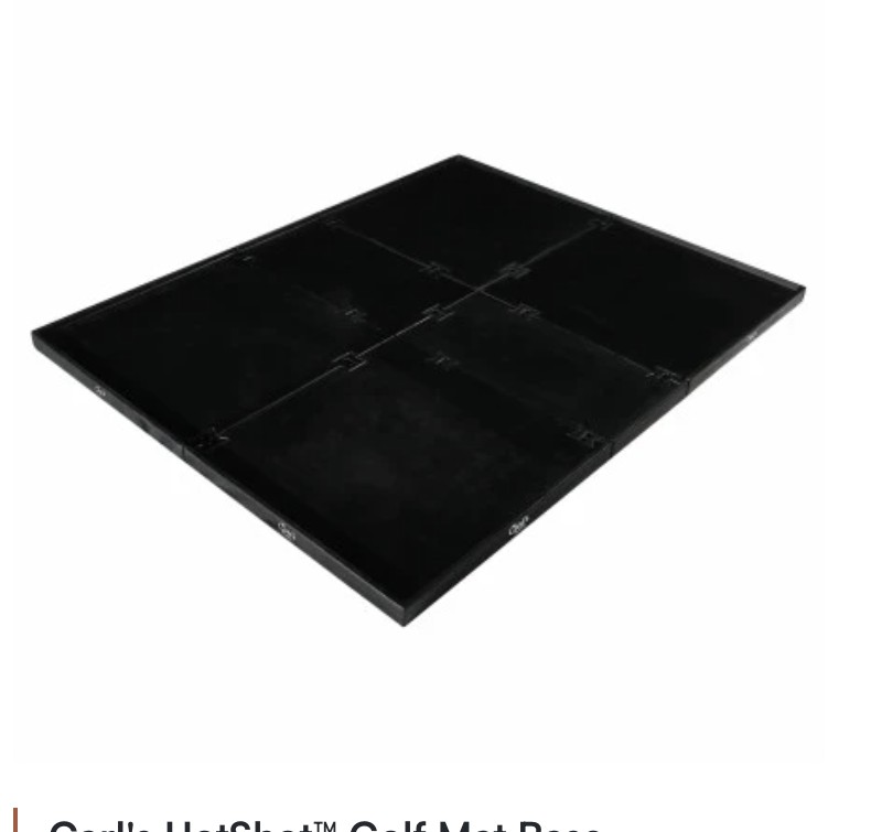 Carl's HotShot Golf Mat Base
